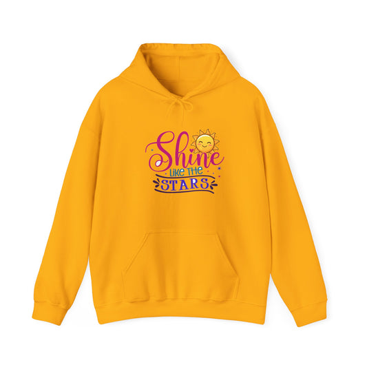 Shine Like The Star Unisex Heavy Blend™ Hooded Sweatshirt