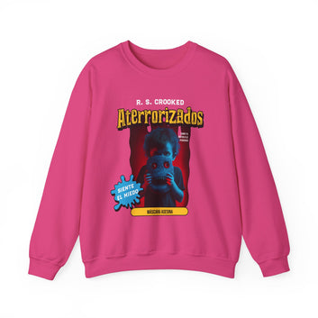 R. S Crooked Aterrorizados Horror Unisex Heavy Blend™ Crewneck Sweatshirt