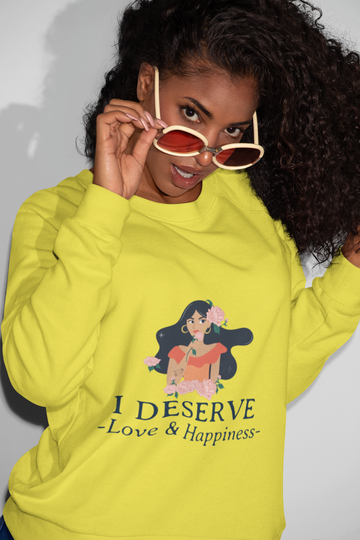 I Deserve Love™ Crewneck Sweatshirt