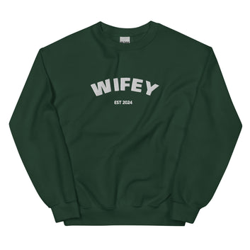 Wifey est 2024 Unisex Sweatshirt