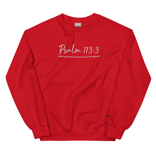 Covered Psalm 91-Unisex Sweatshirt