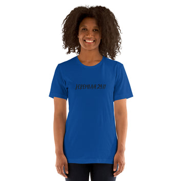 Jeremiah 29:11 faith Unisex t-shirt